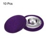 Unique Bargains Round Fabric Cloth Covered Sewing Buttons for Suits Dress 10 Pcs - 3 of 4
