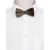 INSPIRE CHIC Men's Velvet Adjustable Pre-Tied Bow Tie - 4 of 4