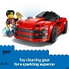 LEGO City Red Sports Car Building Toy with Driver Minifigure 60448 - image 4 of 4