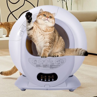 Self-Cleaning Automatic Cat Litter Box, Cat Box Litter With App Control Support 2.4G WiFi, Cat Box Robot For Weight upder 14Lb-Cuddlewood
