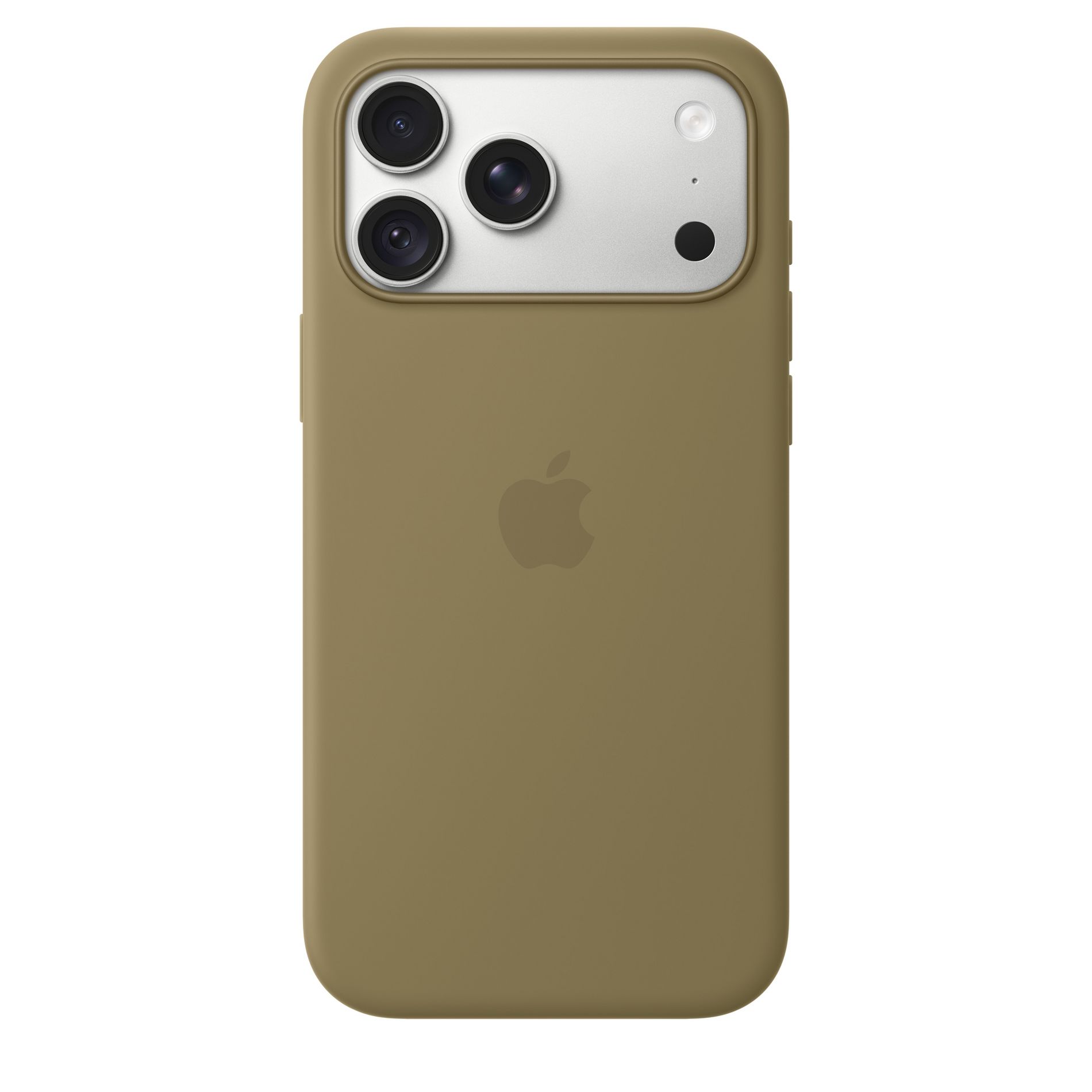 Apple iPhone 18 Pro Max Silicone Case with MagSafe - Olive