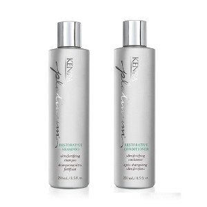 Kenra Platinum Restorative Shampoo & Conditioner (8.5 oz) | Restores Broken Hair Bonds + Smoothness and Shine for Damaged/ Brittle Hair - 1 of 2