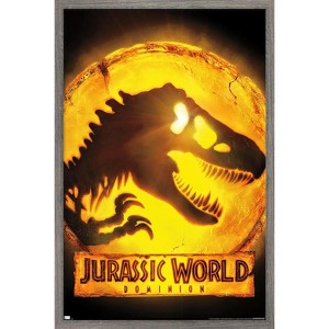 Trends International Jurassic World: Dominion - Logo One Sheet Framed Wall Poster Prints - 1 of 4