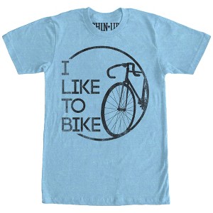 Women's CHIN UP Like to Bike Boyfriend Tee - 1 of 3