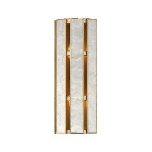 Maxim Lighting Miramar 2 - Light Wall Light in  Capiz/Natural Aged Brass - 1 of 1