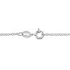 EVERLY JEWELRY | Sterling Silver 1/8 CT TW Diamond Emoticon Pendant with Chain - 2 of 4