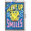 Trends International Nickelodeon Spongebob - Serve Up Smiles Framed Wall Poster Prints - 3 of 4