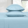 Set of 2 Pillowcases - 400 Thread Count, 100% Cotton Sateen, Soft, Cooling and Breathable by California Design Den - 4 of 4