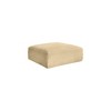 Meridian Furniture,Shaggy Corduroy Performance Fabric Ottoman - 4 of 4