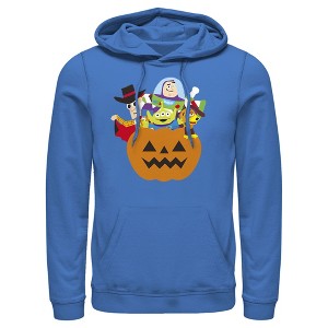 Men's Toy Story Halloween Toy Treats Pull Over Hoodie - 1 of 4
