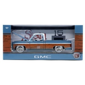 M2 Machines 1976 GMC Sierra Grande 15 Custom Squarebody 1/24 Scale - 1 of 3