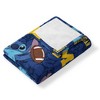 NCAA Enroll Stitch Hugger Pillow & Silk Touch Throw Blanket Set 40x50 Inches - 4 of 4