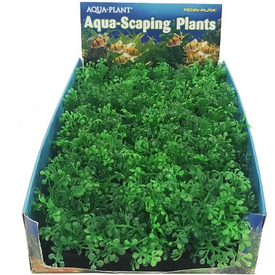 Penn-Plax Foregrounder Aqua-Scaping Bunch Plants Small Green
