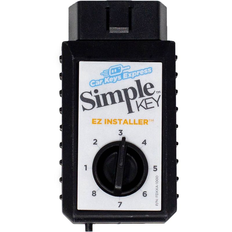 Car Keys Express 4 Button Universal Remote &#38; Key Combo Black, 5 of 10