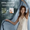 Cooling Sheets - Lyocell Cotton Sheet Set, GentleSoft™, Silky & Breathable Eucalyptus Bed Sheets with Deep Pocket - 3 of 4
