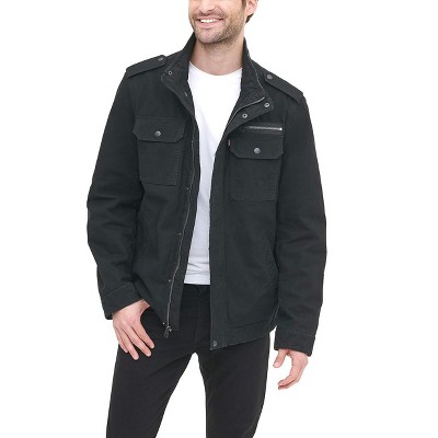 Levi's Men's Washed Cotton Two Pocket Military Jacket