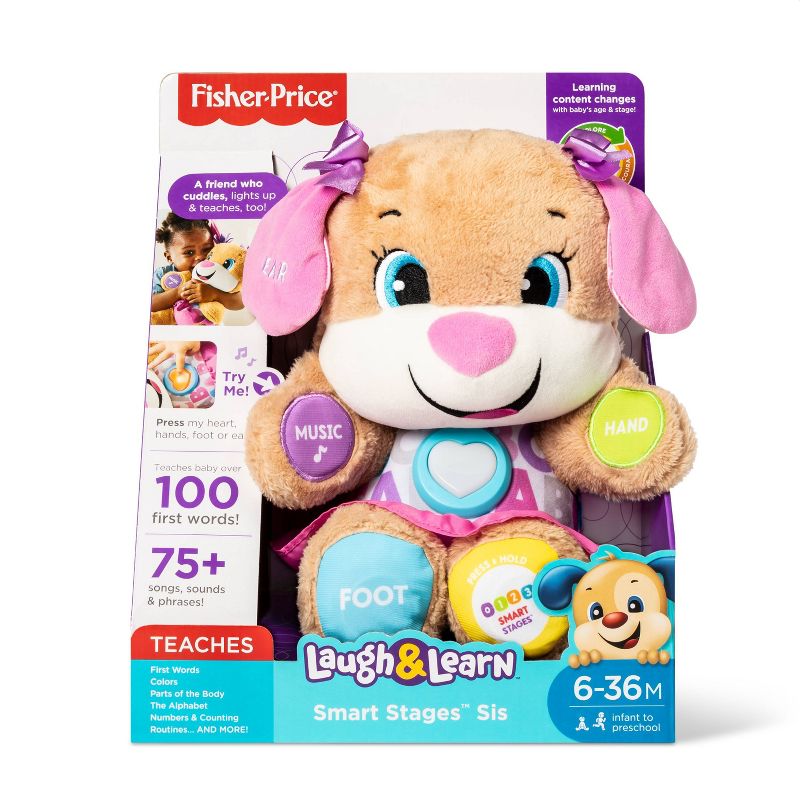 Fisher-Price Laugh and Learn Smart Stages Puppy - Sis, 4 of 14