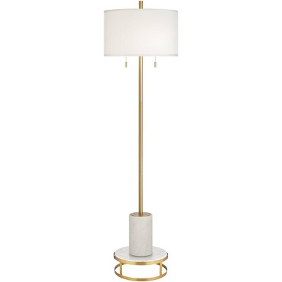 Possini Euro Design Milan Modern Floor Lamp with Riser