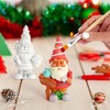 Bright Creations 2 Pack Ceramics to Paint - Paint Your Own Garden Gnome Statues, Blank Paintable Ceramics for Adults (5 In) - 3 of 4