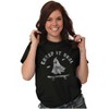 Halloween Ghost Creep It Real Skater Graphic T Shirt Men or Women Brisco Brands - 2 of 4