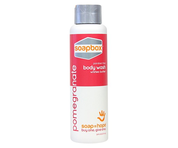 SoapBox Pomegranate Body Wash - 20oz