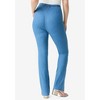 Roaman's Women's Plus Size Comfort Stretch Bootcut Jean - 3 of 4