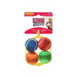KONG SqueakAir Tennis Ball Dog Toy - S - 4ct