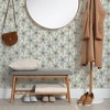 Tempaper & Co. 28 sq ft Flower Power Peel and Stick Wallpaper by Novogratz Blue - 2 of 4