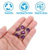 Unique Bargains Glass Horse Eye DIY Jewelry Craft Teardrop Gems 50 Pcs - 4 of 4