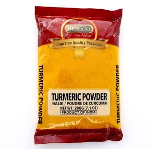 Hemani 100% Natural Turmeric Root Powder - 200g (7.1 OZ) Haldi - Curcumin Curcuma - 100% Pure, Salt Free - Vegan - Gluten Friendly - NON-GMO - 1 of 2