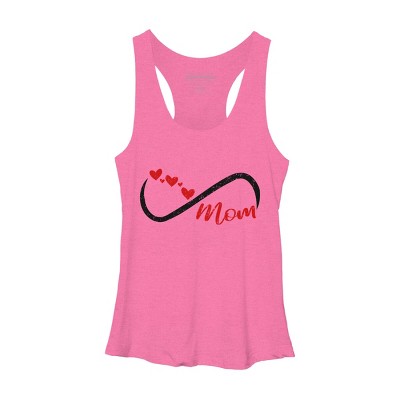 Women's Design By Humans Forever Mom Hearts By Semir Racerback Tank Top