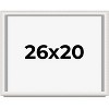 PosterPalooza | Shadow Box 1.5" Depth Silver Picture Frame - UV Acrylic, Backing Board, Hanging Hardware - 2 of 4