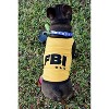 Parisian Pet 'FBI' Funny Slogan Dog Shirt – Trendy Yellow Pet Apparel for Dogs & Cats - 3 of 4