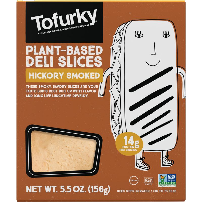 Tofurky Plant Based Hickory Smoked Deli Slices - 5.5oz/15ct, 1 of 8
