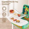 BabyBond Baby Travel Booster Seat with Double Tray - 4 of 4