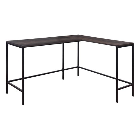 L Shaped Contempo Desk Brown - Osp Home Furnishings : Target