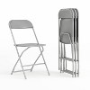 Alamont 4pk Plastic Folding Chairs - 4 of 4