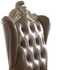 27" Versailles PU Executive Office Chair Vintage Gray/Bone White - Acme Furniture: Swivel, Adjustable, Casters - 3 of 4