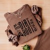 Simply Sage Market Got A Little Dirt On My Boots Lightweight Garment Dyed Sweatshirt - 3 of 4