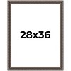 PosterPalooza | Ornate Black Picture Frame - UV Acrylic, Foam Board Backing, Hanging Hardware - 2 of 4