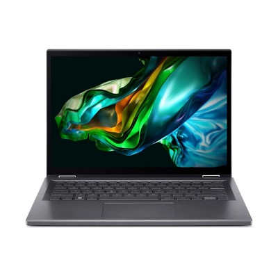 Acer Aspire Spin 14 14" Touchscreen Notebook - WUXGA - Intel Core 7 150U - 32 GB RAM - 1 TB SSD - English Keyboard - Iron - Manufacturer Refurbished