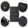Multi - Function Leather Wallet with 9 Card Slots, Zipper Pocket and ID Windows - 3 of 4
