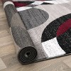 World Rug Gallery Geometric Circles Area Rug - image 3 of 4