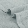 Unique Bargains Hotels Spa Highly Absorbent Striped Cotton Washcloths 14" x 14" - 4 of 4