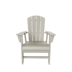 WestinTrends Outdoor Patio Adirondack Dining Chair Weather Resistant - 1 of 4