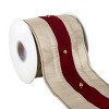 3" Double-Fused Sleigh Bell Ribbon - National Tree Company - 4 of 4
