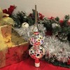 Christina's World 14.25" Colored Flowers & Reflectors Tree Topper Finial Silver  -  Tree Toppers - 3 of 3