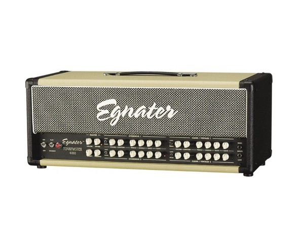 Egnater Tourmaster Series 4100 100W All-Tube Guitar Amp Head Black, Beige