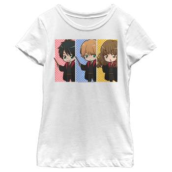 Girl's Harry Potter Anime Best Friends T-Shirt