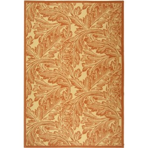 Courtyard CY2996 UV & Stain Resistant Non-Shedding Power Loomed Indoor/Outdoor Rugs - Safavieh - 1 of 4